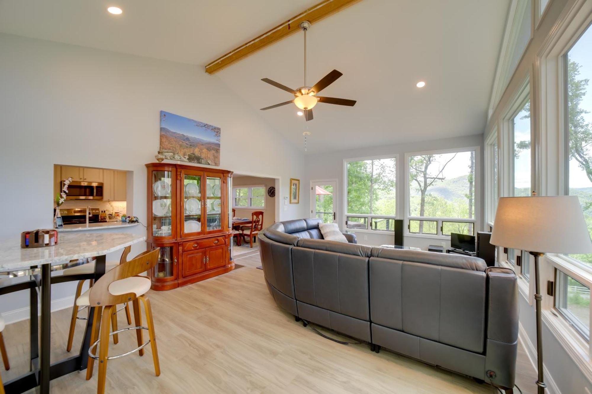 Remote Smoky Mtn Escape With Views And Trail Access! Villa Cullowhee Exterior foto
