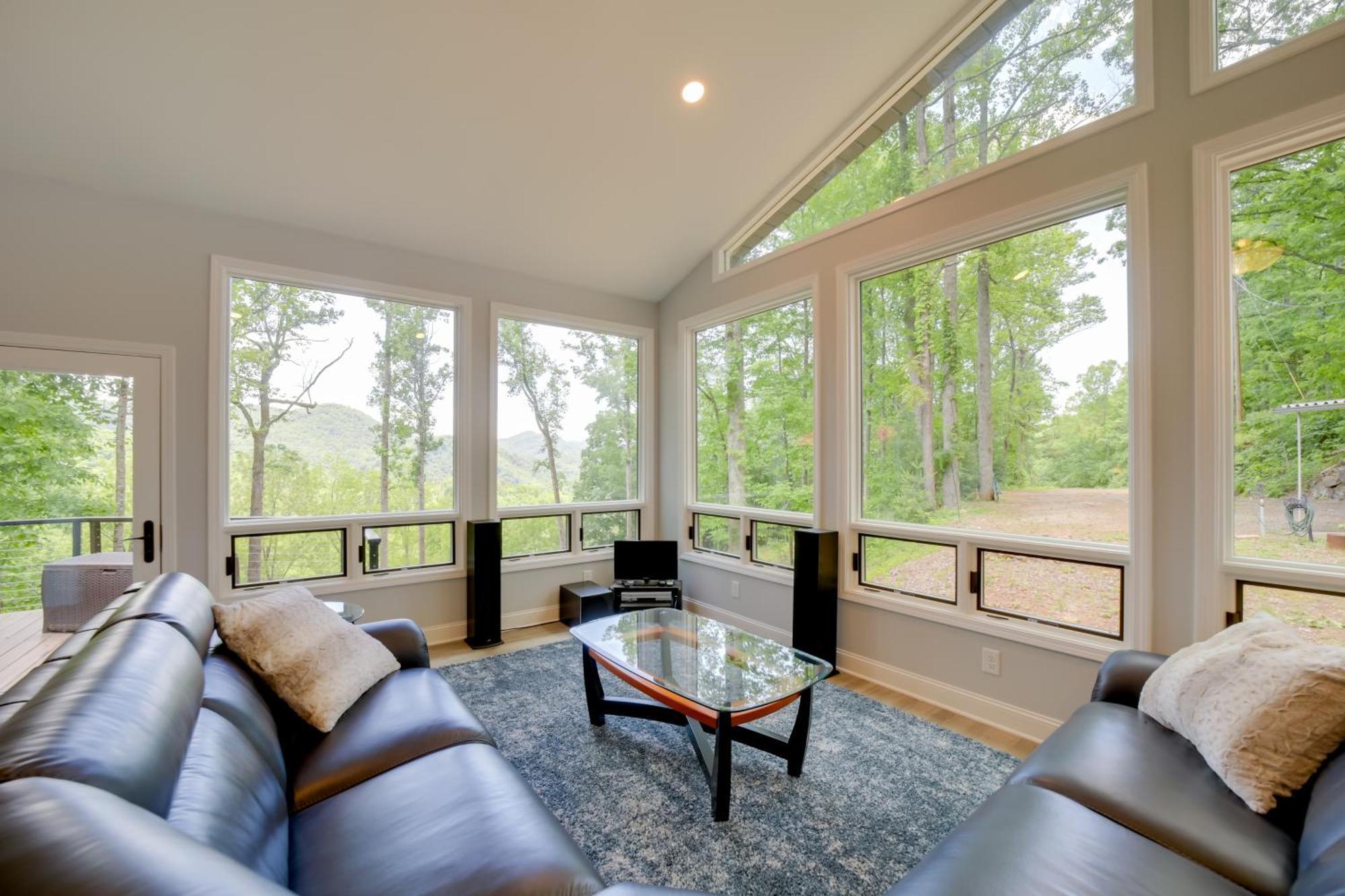 Remote Smoky Mtn Escape With Views And Trail Access! Villa Cullowhee Exterior foto